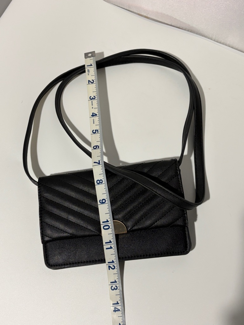 a new day Black Quilted Crossbody with Gold-Tone‎ Clasp - Picture 9 of 9